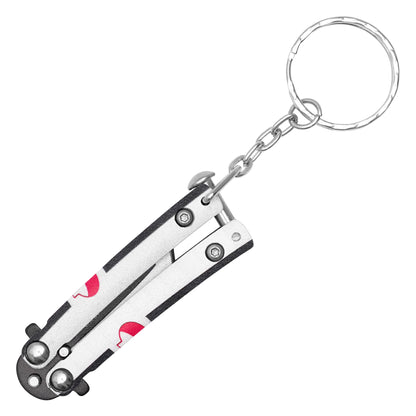 Naruto - White Kusanagi | Collectible Butterfly Knife Keychain