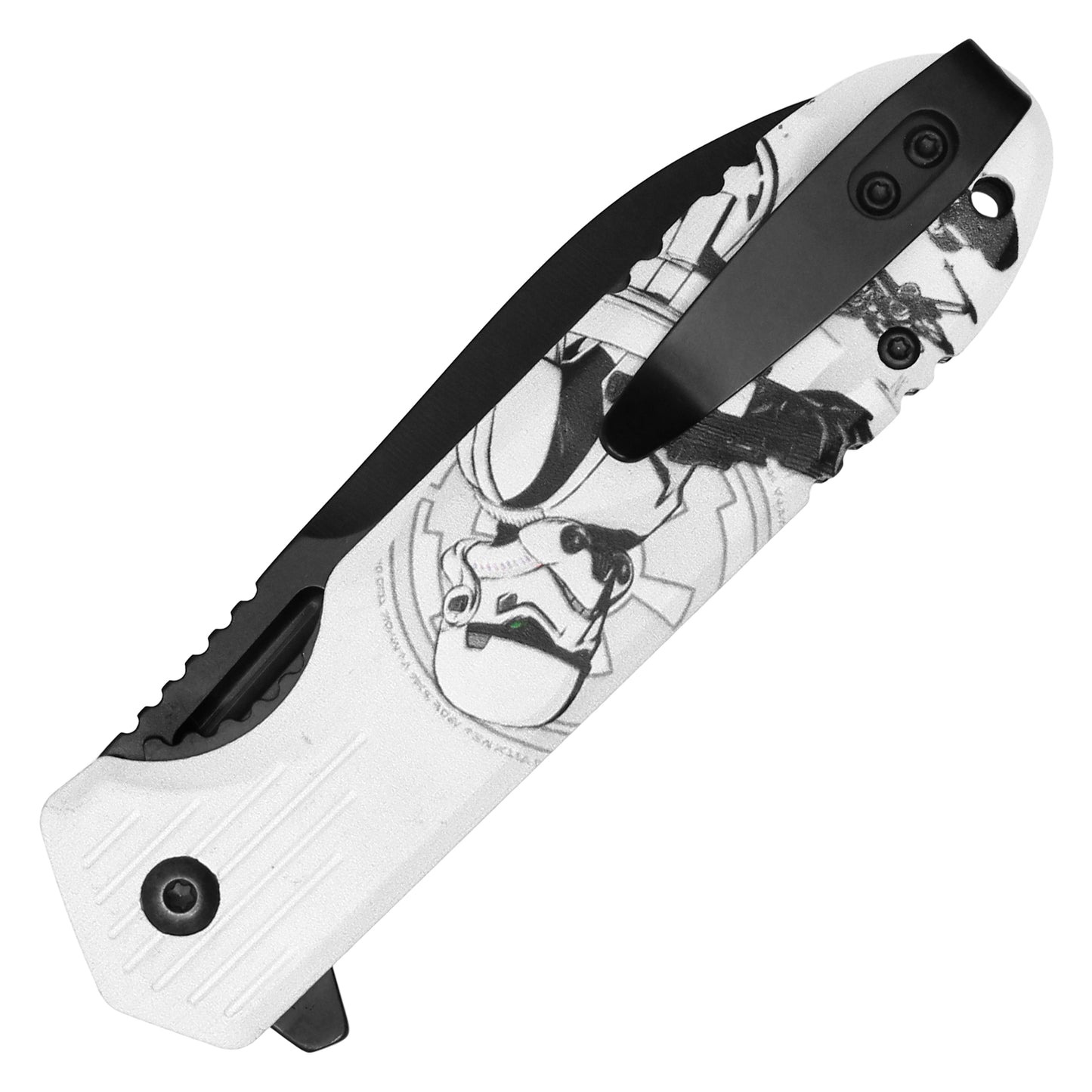 8" Star Wars - Storm Trooper | Spring Assisted Pocket Knife