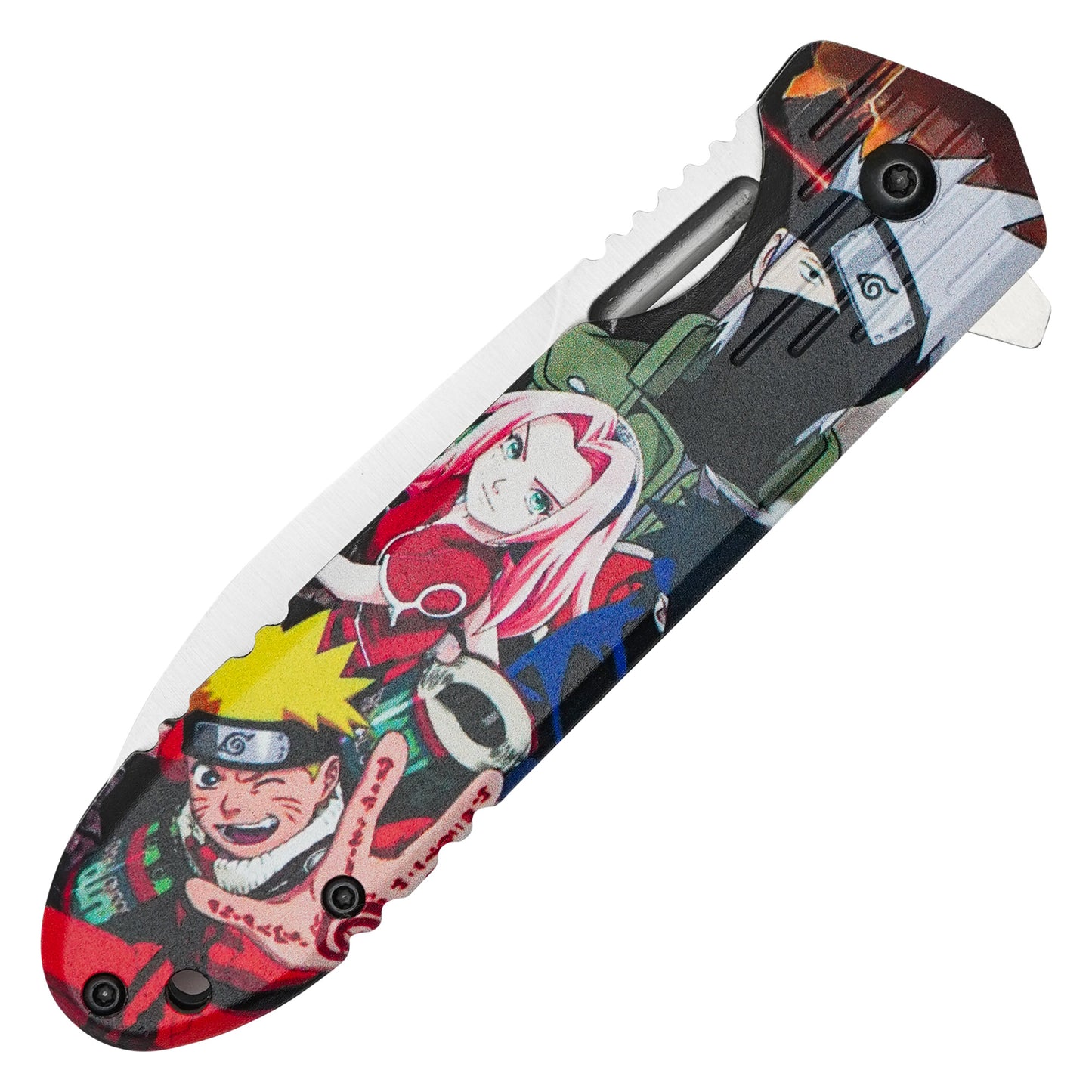 Naruto - 8" Team 7 | Spring Assisted Pocket Knife
