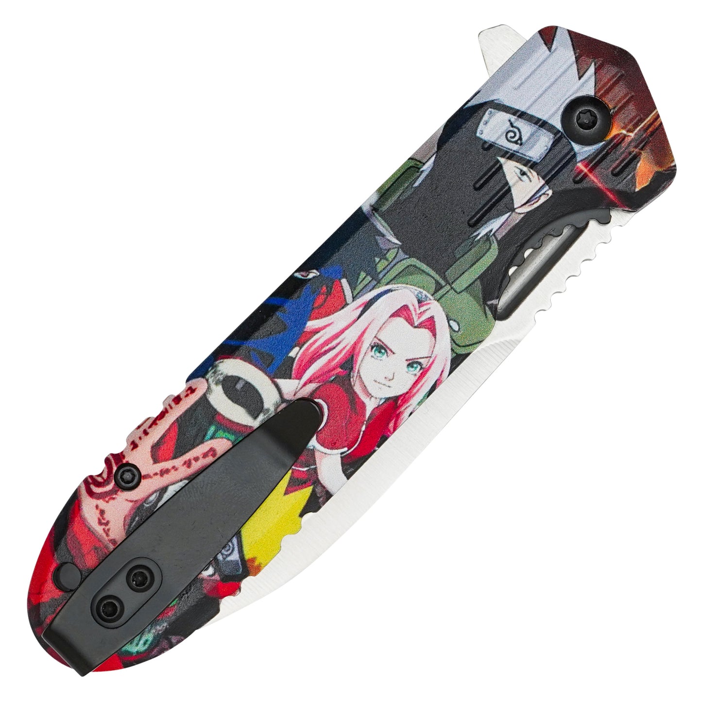 Naruto - 8" Team 7 | Spring Assisted Pocket Knife