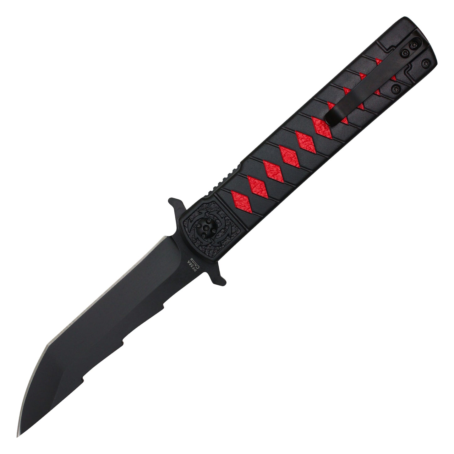Bleach - 9" Ichigo Kurosaki's Tensa Zangetsu 2.0 | Spring Assisted Pocket Knife