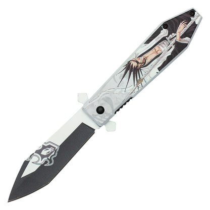 Bleach - 8" Kenpachi Zaraki | Spring Assisted Pocket Knife