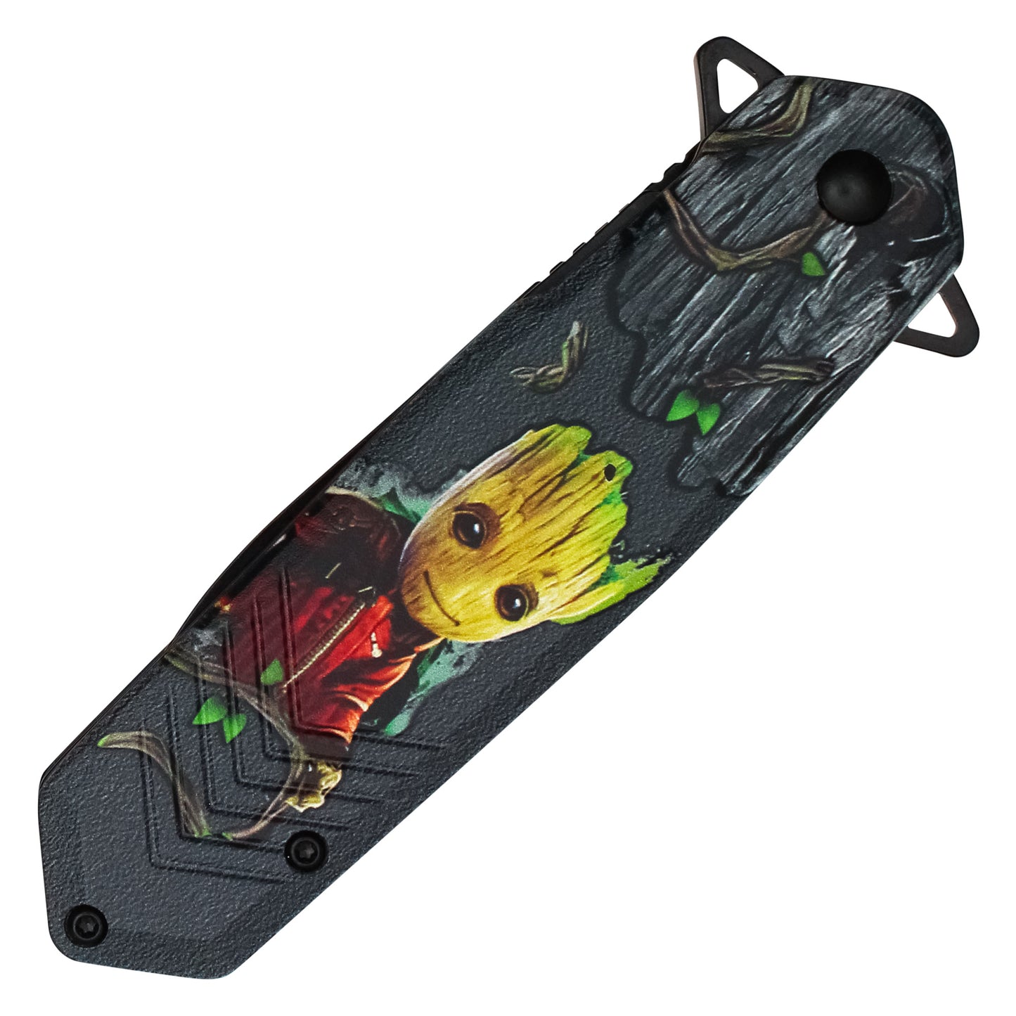 Guardians of the Galaxy - 8" Baby Groot | Spring Assisted Pocket Knife