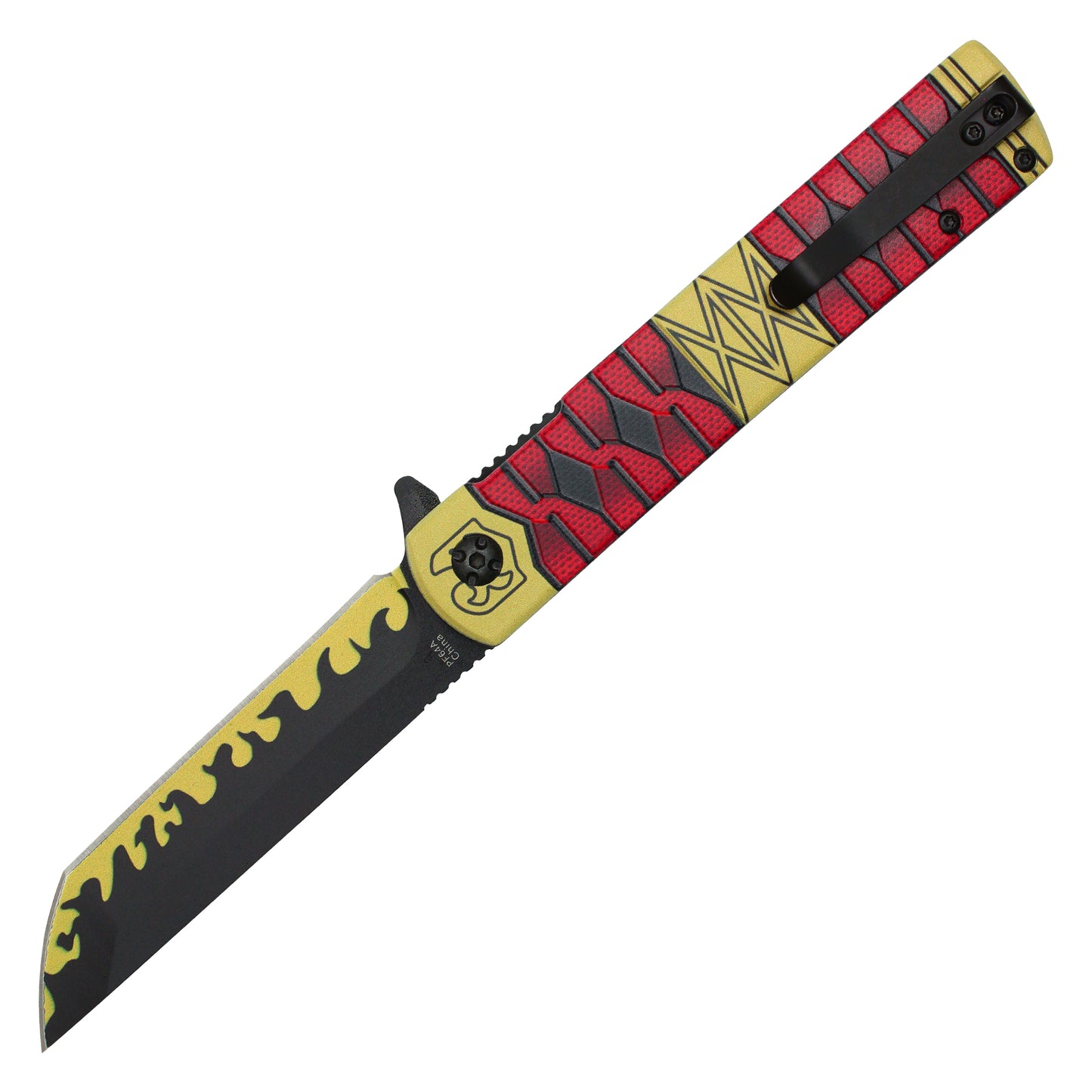 One Piece - 8.75" Roronoa Zoro's "Sandai Kitetsu" | Spring Assisted Pocket Knife