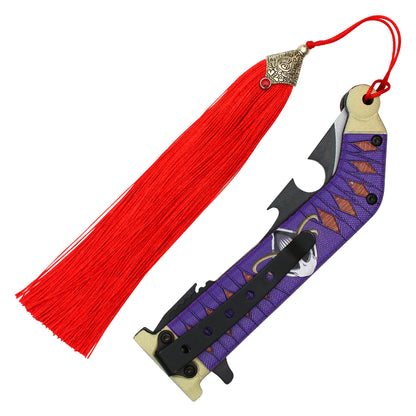 Bleach - 8.25" Shunsui Kyoraku's Sword | Spring Assisted Pocket Knife
