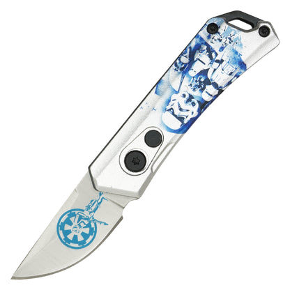 Atomic Knives - 5.25" Star Wars - Storm Trooper | Push Button Pocket Knife