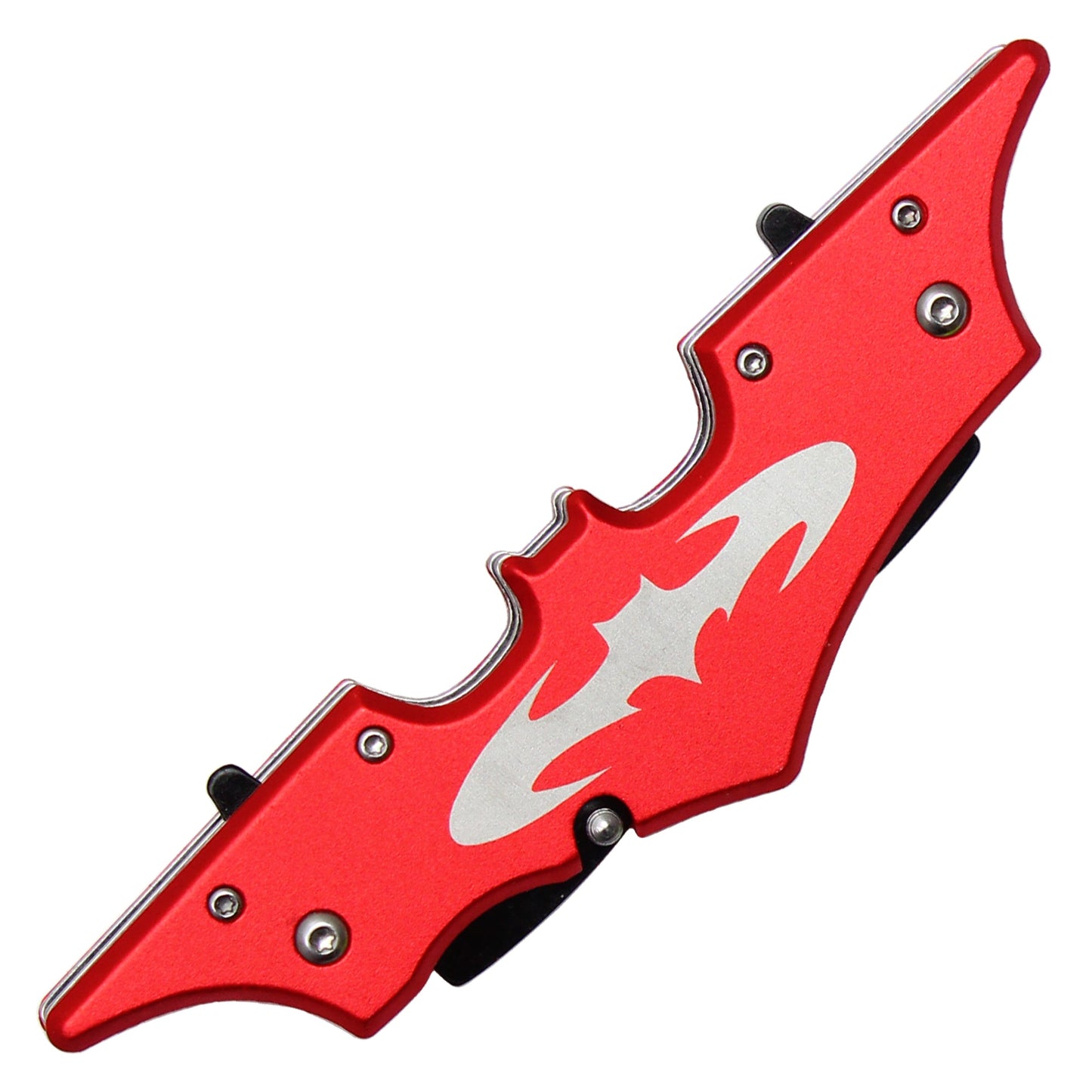 11" Red Dual Blade Batarang Knife