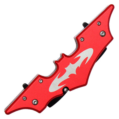 11" Red Dual Blade Batarang Knife