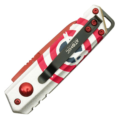 Atomic Knives - 5" Captain Anarchy | Push Button Pocket Knife