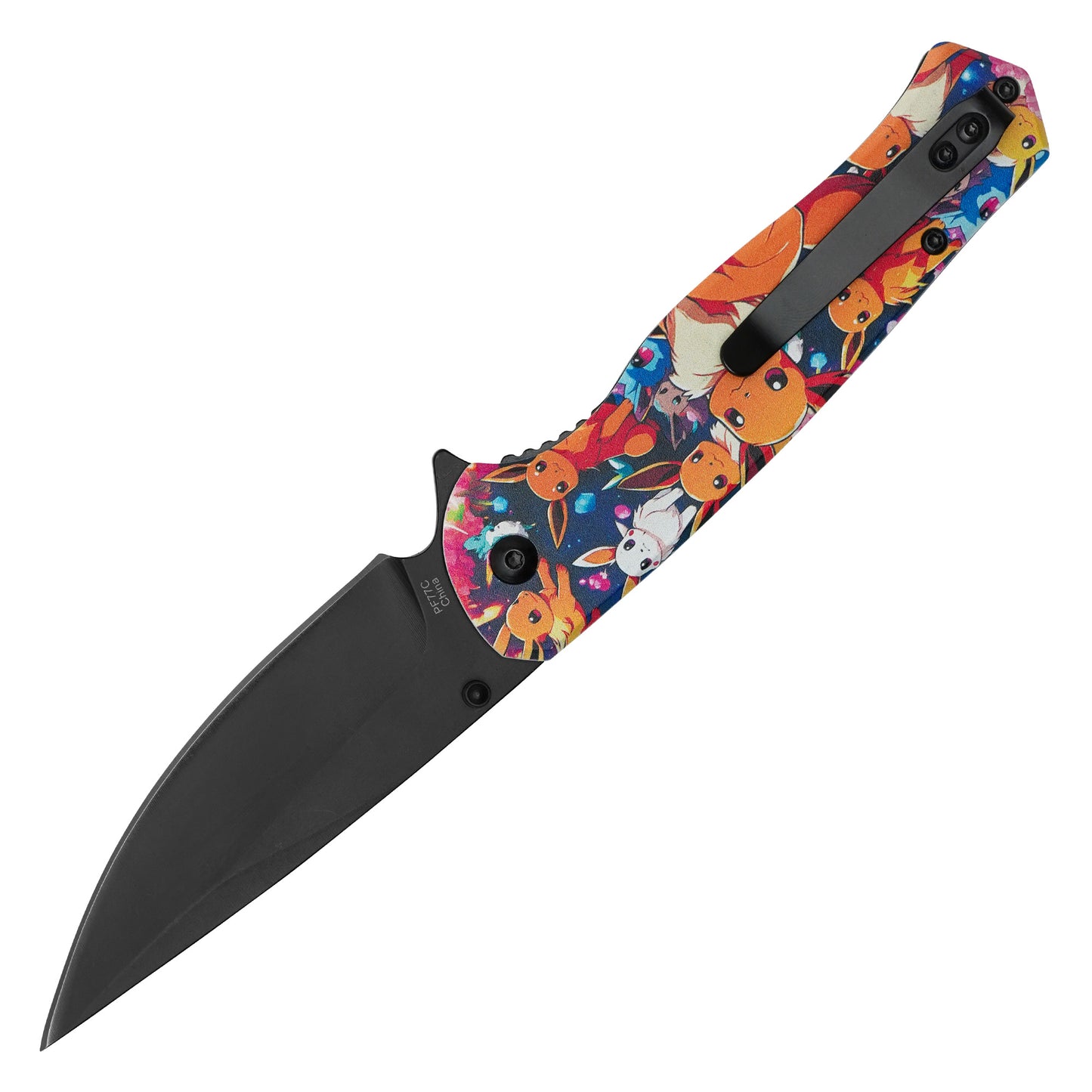 Pokémon - 8" Eevee & Evolutions | Spring Assisted Pocket Knife