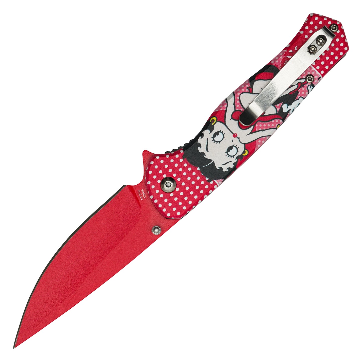 Betty Boop - 8” Betty Boop | Spring Assisted Pocket Knife