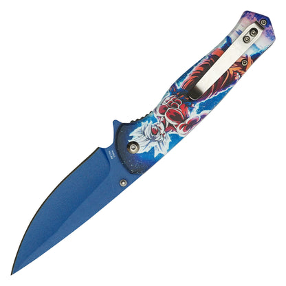 Dragon Ball Z - 8” Goku Ultra Instinct | Spring Assisted Pocket Knife