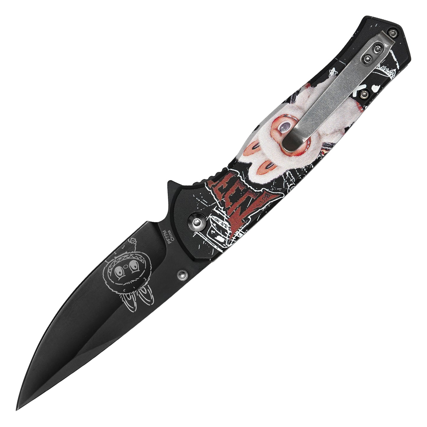 Labubu – 8" Angel in Clouds | Spring Assisted Pocket Knife