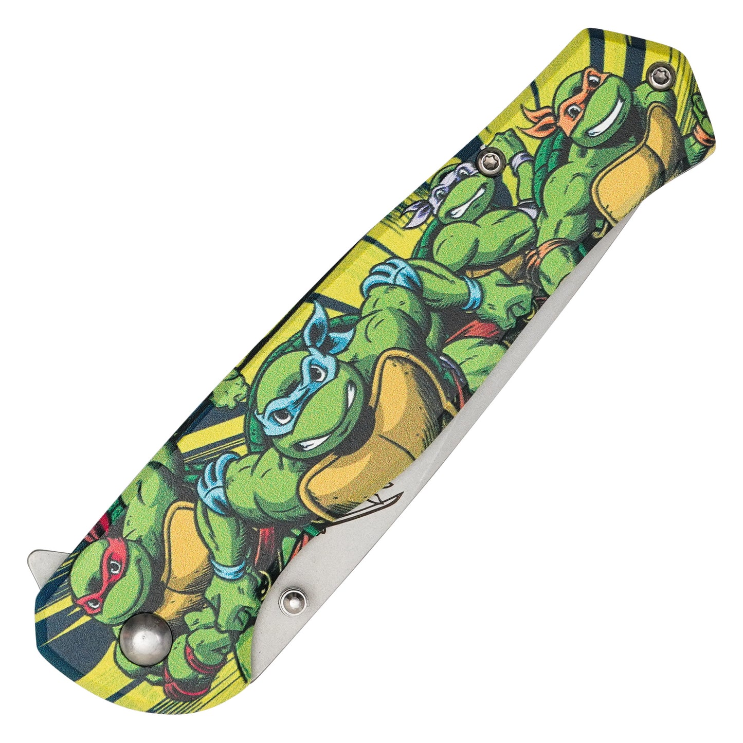 Teenage Mutant Ninja Turtles – 8" Ninja Turtles | Spring Assisted Pocket Knife