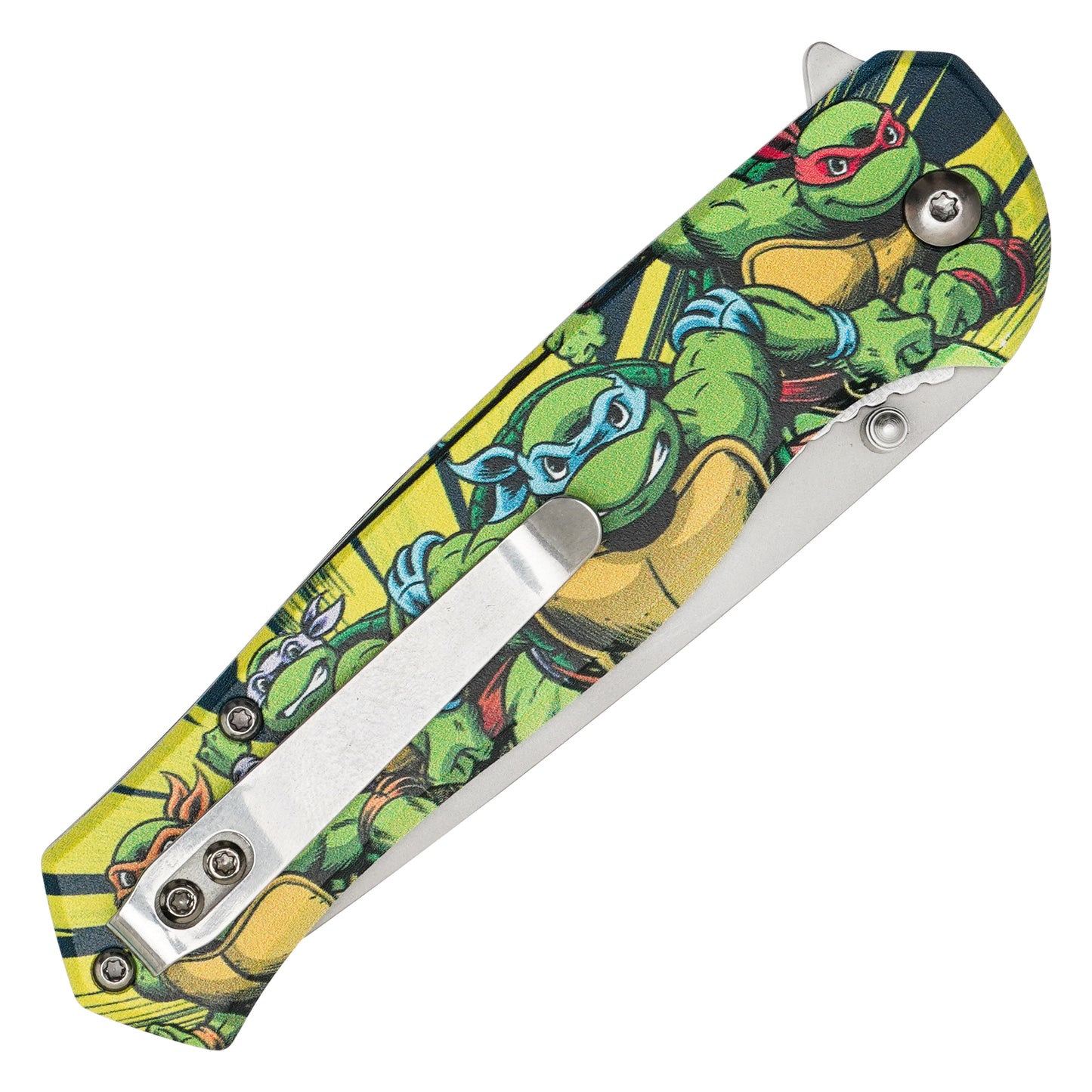 Teenage Mutant Ninja Turtles – 8" Ninja Turtles | Spring Assisted Pocket Knife