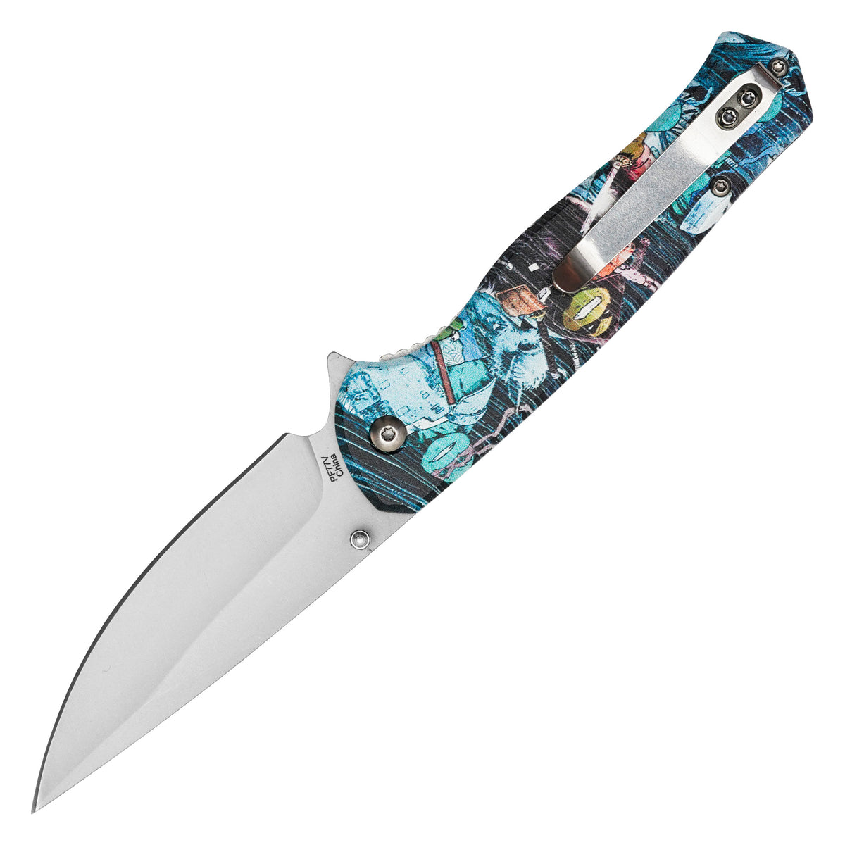 Teenage Mutant Ninja Turtles – 8" Rain NT | Spring Assisted Pocket Knife
