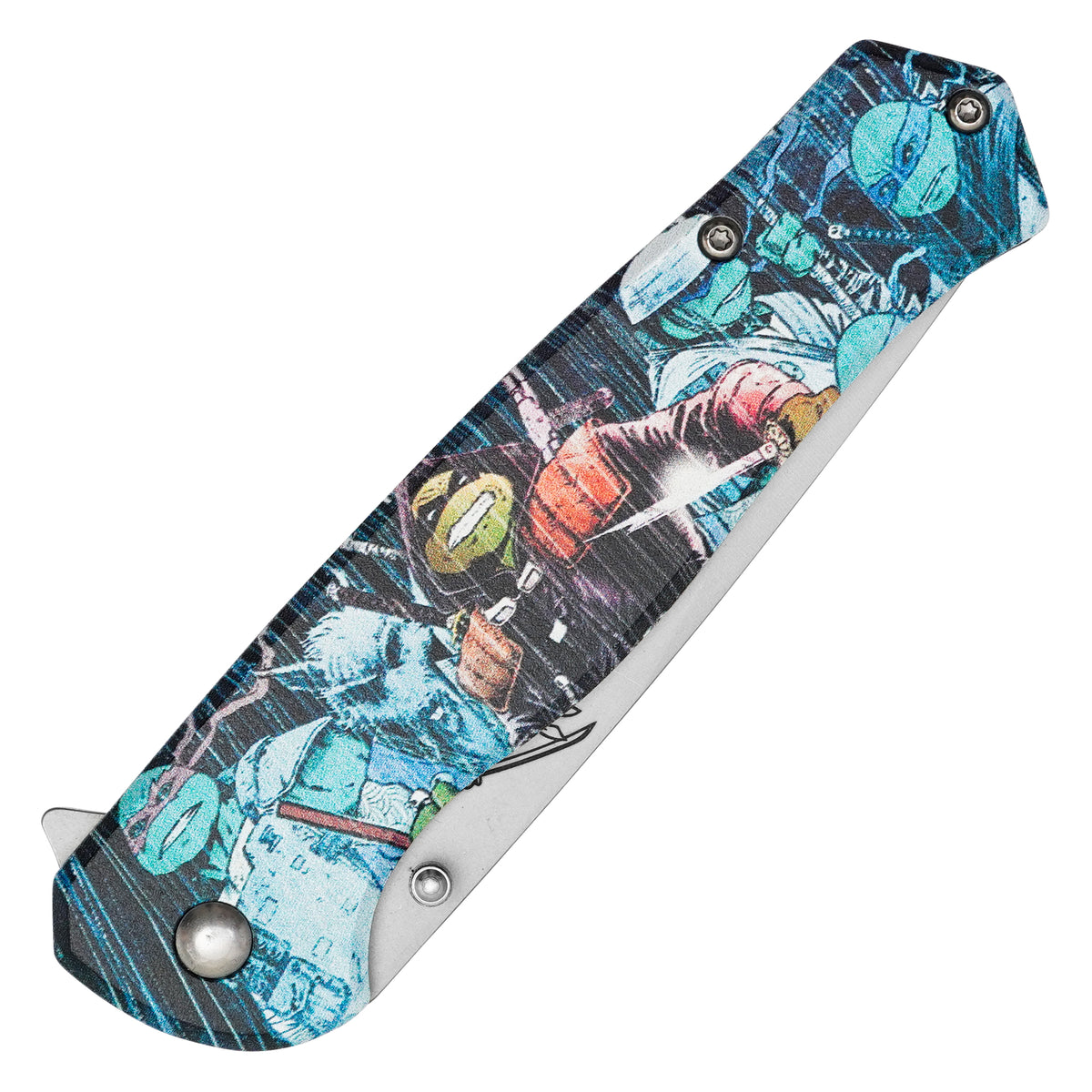 Teenage Mutant Ninja Turtles – 8" Rain NT | Spring Assisted Pocket Knife