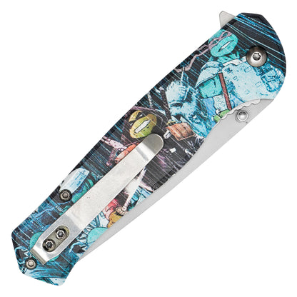 Teenage Mutant Ninja Turtles – 8" Rain NT | Spring Assisted Pocket Knife