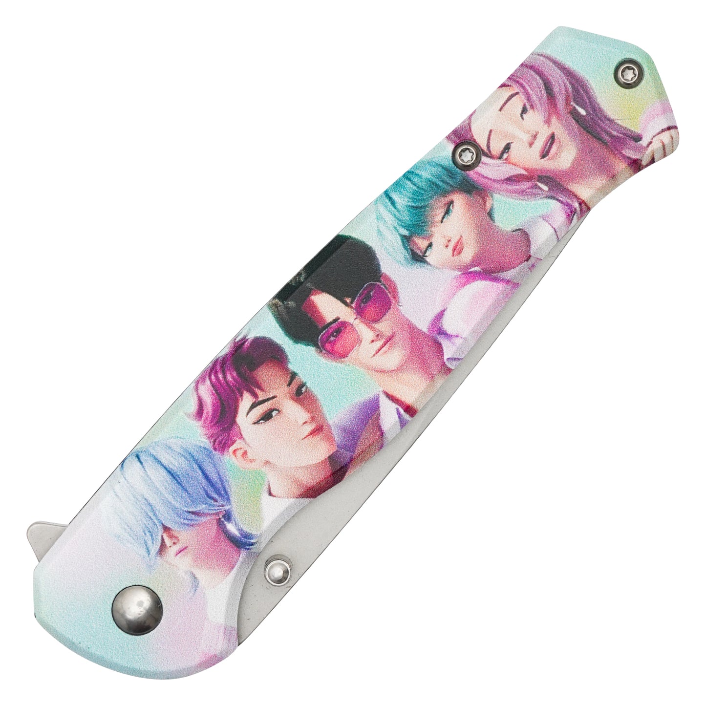 K-Pop Demon Hunters – 8" Saja Boys | Spring Assisted Pocket Knife