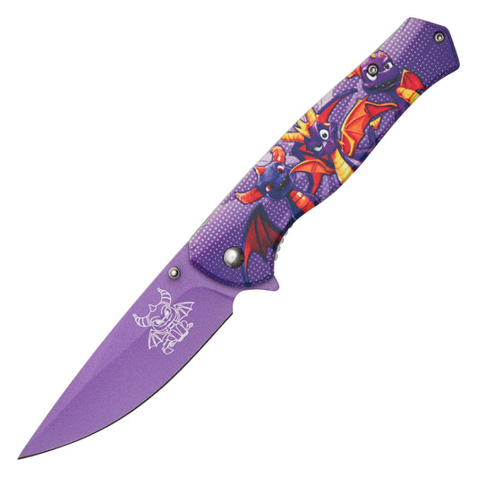 Spyro – Purple Spyro Pocket Knife | Pocket Knife
