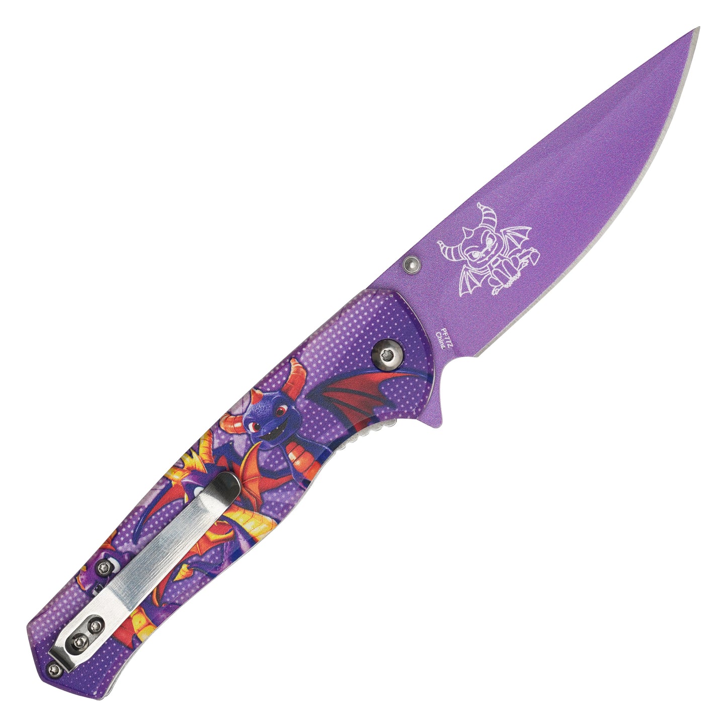 Spyro – Purple Spyro Pocket Knife | Pocket Knife