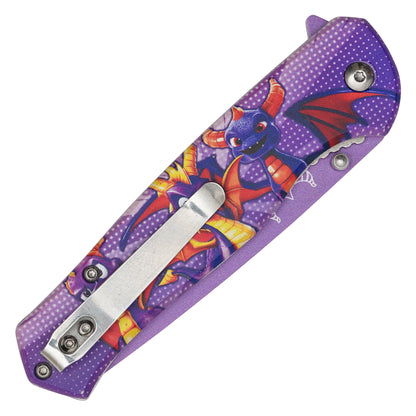 Spyro – Purple Spyro Pocket Knife | Pocket Knife