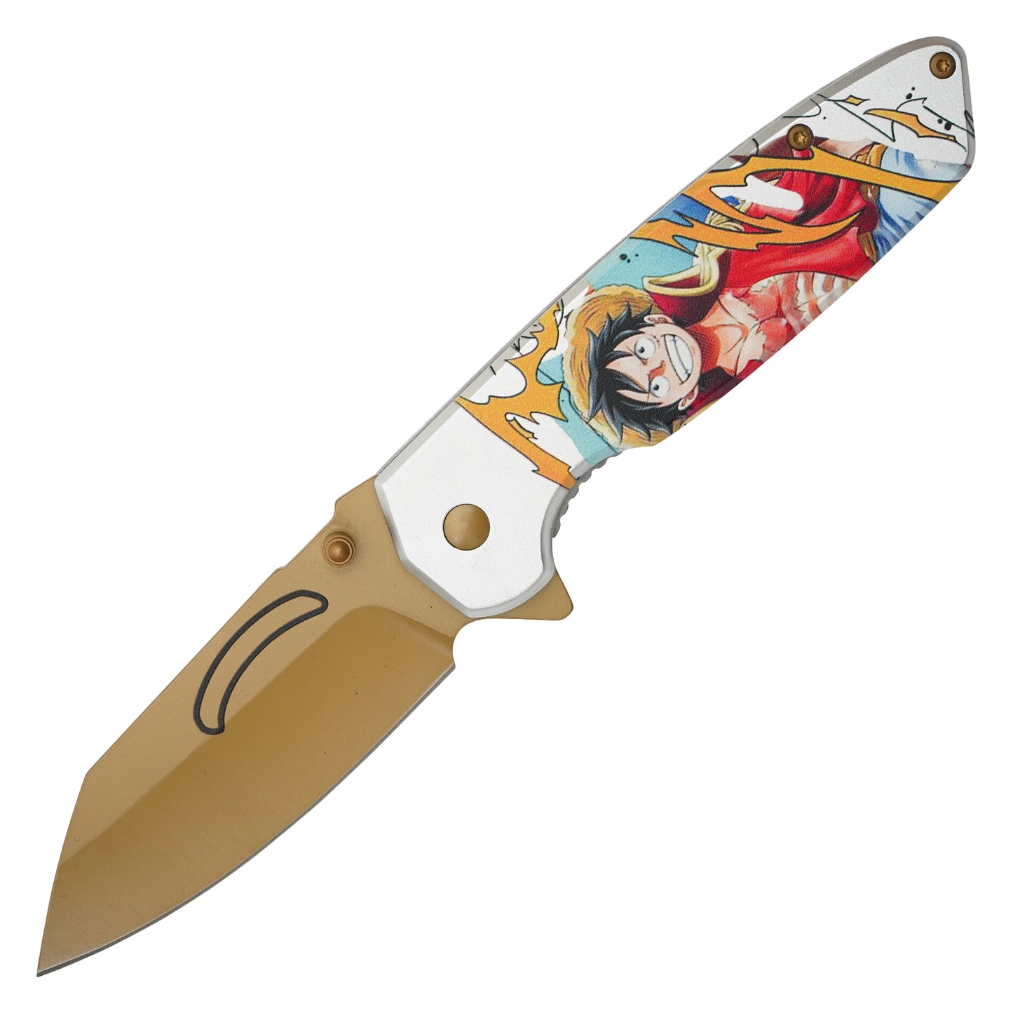 One Piece - 7.75” Luffy | Spring Assisted Pocket Knife