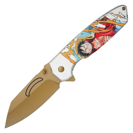 One Piece - 7.75” Luffy | Spring Assisted Pocket Knife