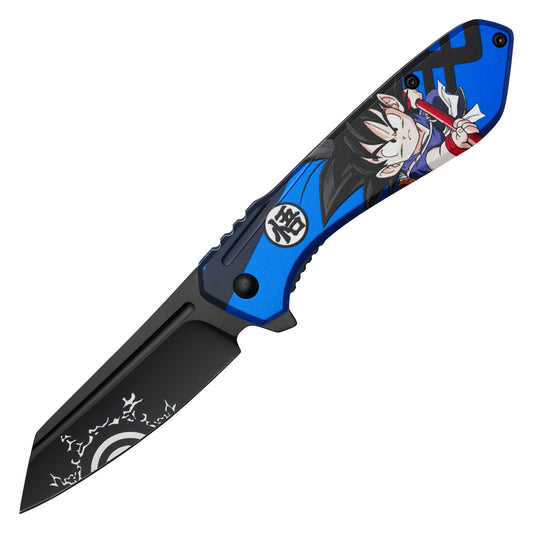 Dragon Ball Z - 7.75” Son Goku | Spring Assisted Pocket Knife