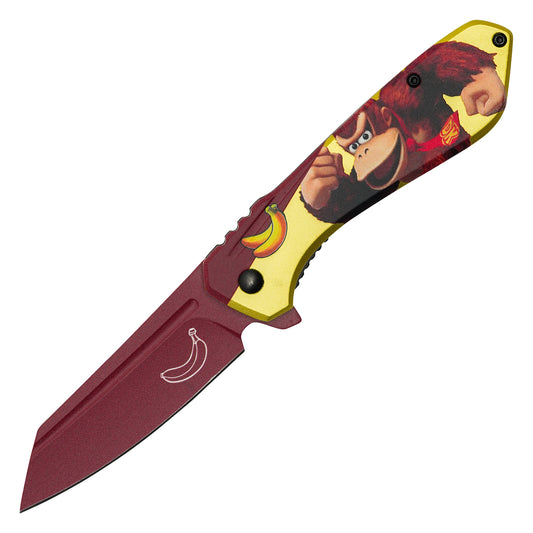 Super Mario World - 7.75” Donkey Kong | Spring Assisted Pocket Knife