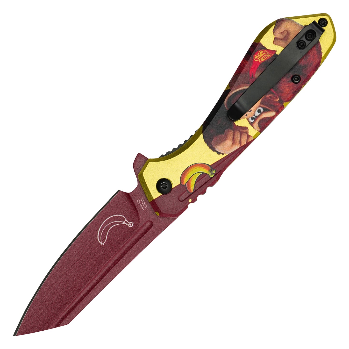 Super Mario World - 7.75” Donkey Kong | Spring Assisted Pocket Knife