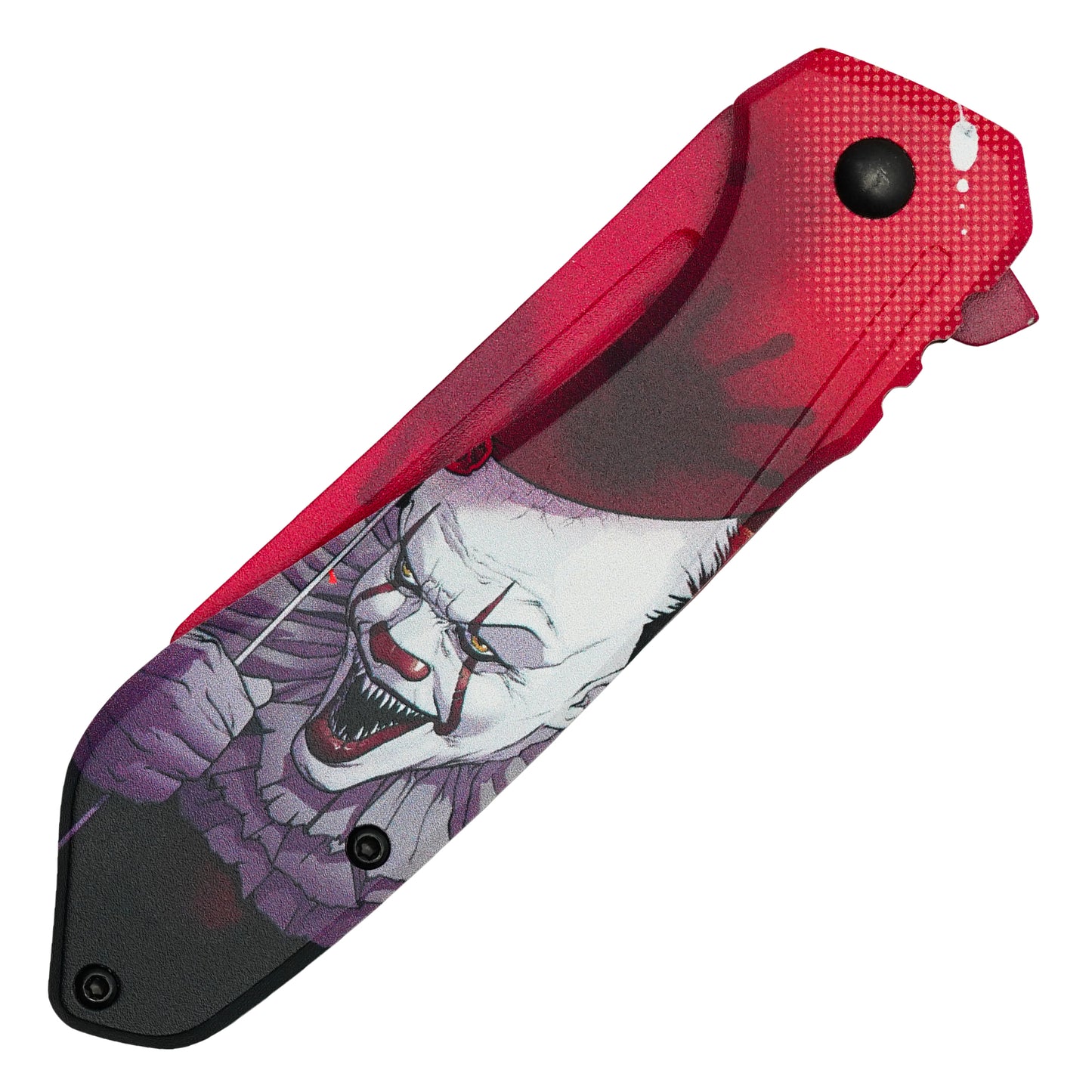 IT - 7.75” Pennywise Red Balloon | Spring Assisted Pocket Knife
