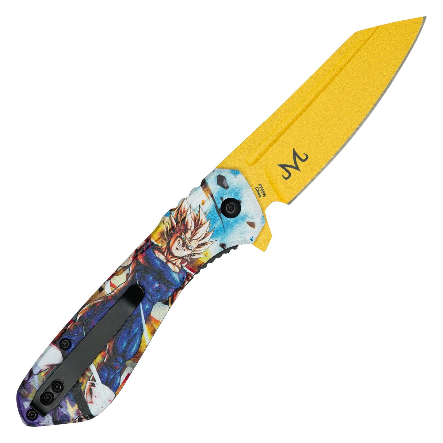 Dragon Ball Z - 7.75” Majin Vegeta | Spring Assisted Pocket Knife