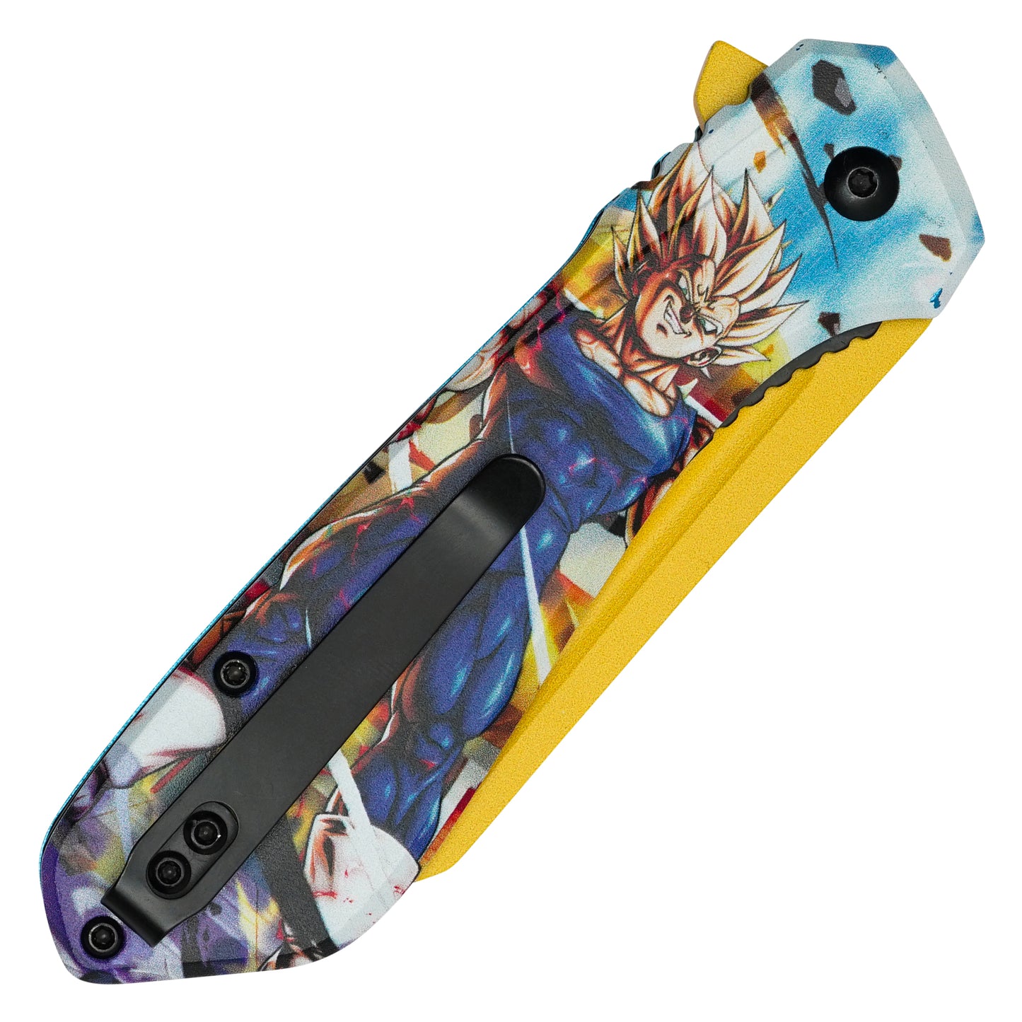 Dragon Ball Z - 7.75” Majin Vegeta | Spring Assisted Pocket Knife