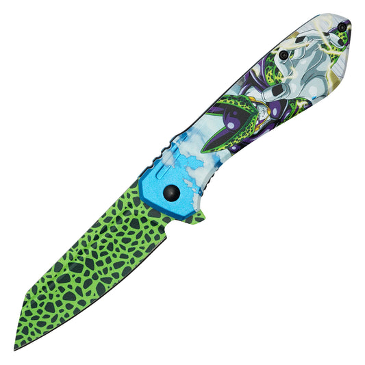 Dragon Ball Z - 7.75” Cell | Spring Assisted Pocket Knife