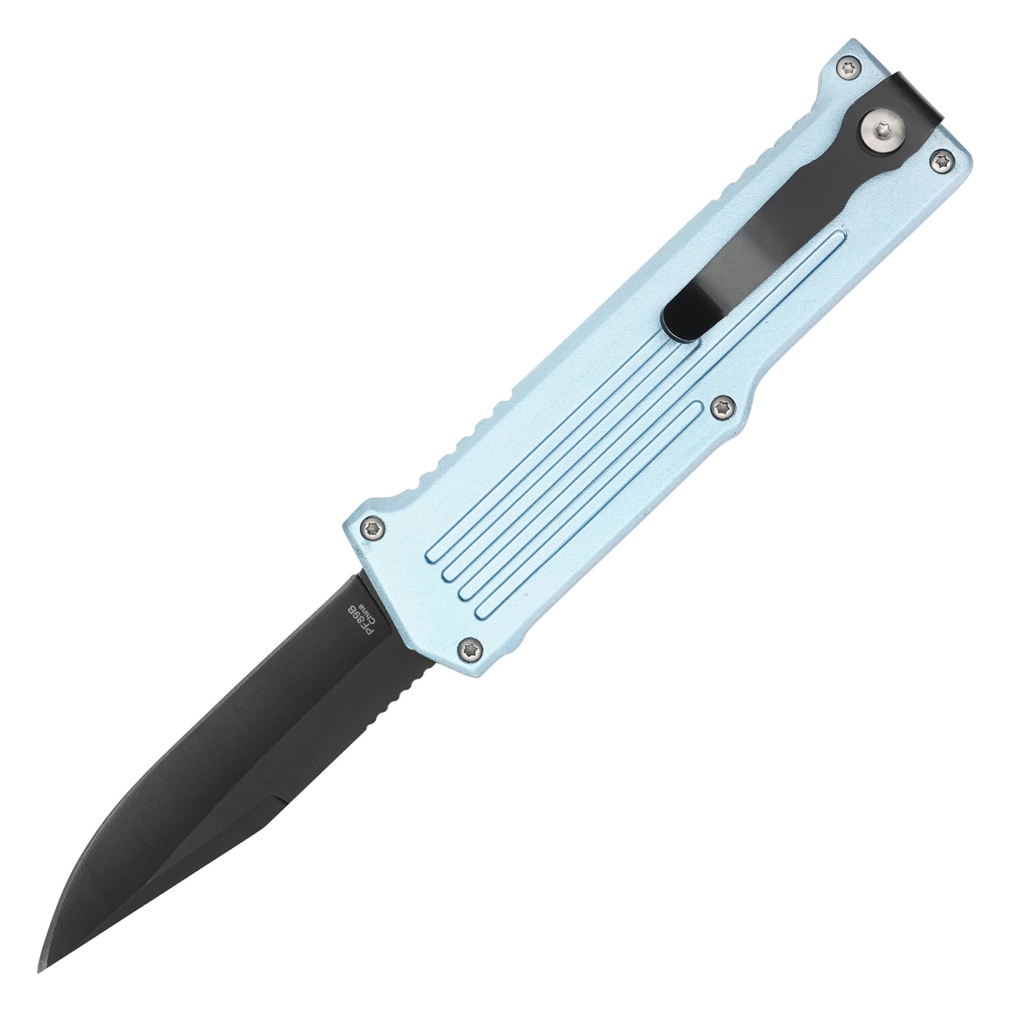 7.5" 2-Tone Purple & Blue | Gravity Pocket Knife