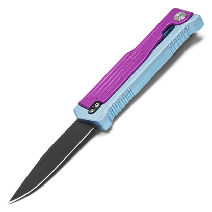 7.5" 2-Tone Purple & Blue | Gravity Pocket Knife