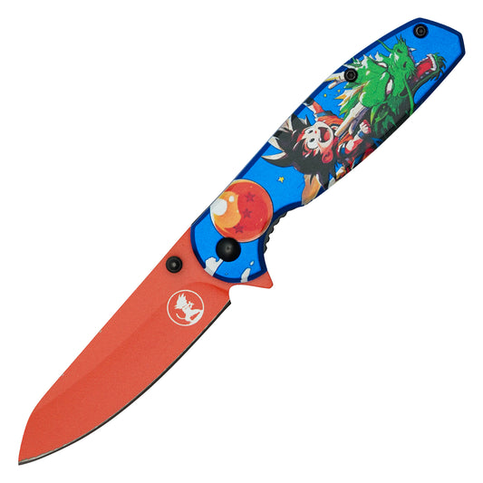 Dragon Ball Z - 7.5” Son Goku | Spring Assisted Pocket Knife