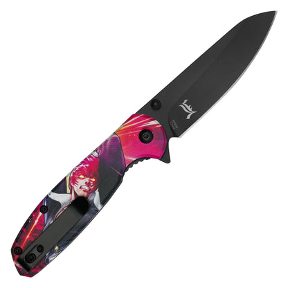 The King of Fighters - 7.5” Iori Yagami | Spring Assisted Pocket Knife