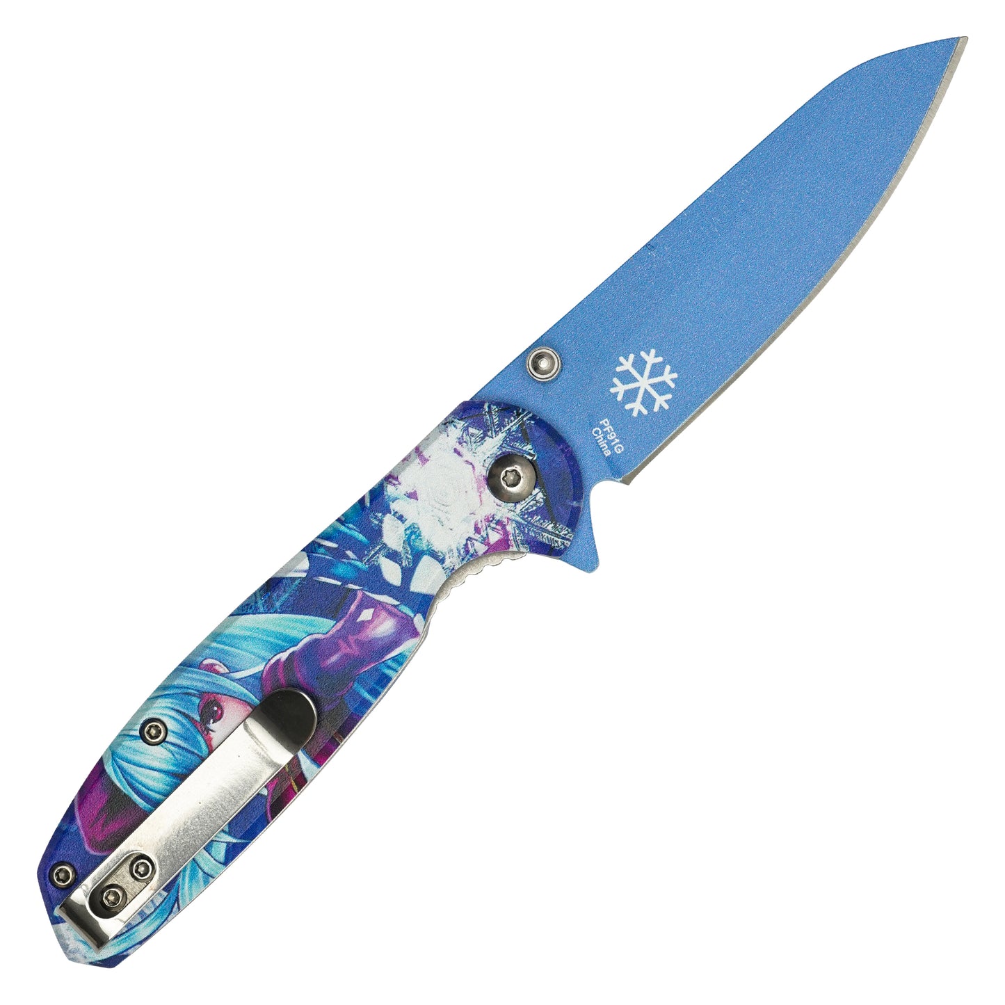 The King of Fighters - 7.5” Kula Diamond | Spring Assisted Pocket Knife