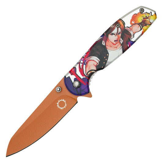 The King of Fighters - 7.5” Kyo Kusanagi | Spring Assisted Pocket Knife