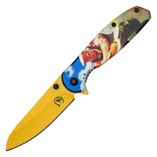 Street Fighter - 7.5” Guile | Spring Assisted Pocket Knife