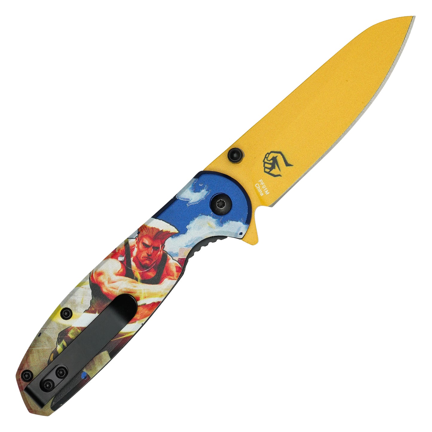 Street Fighter - 7.5” Guile | Spring Assisted Pocket Knife