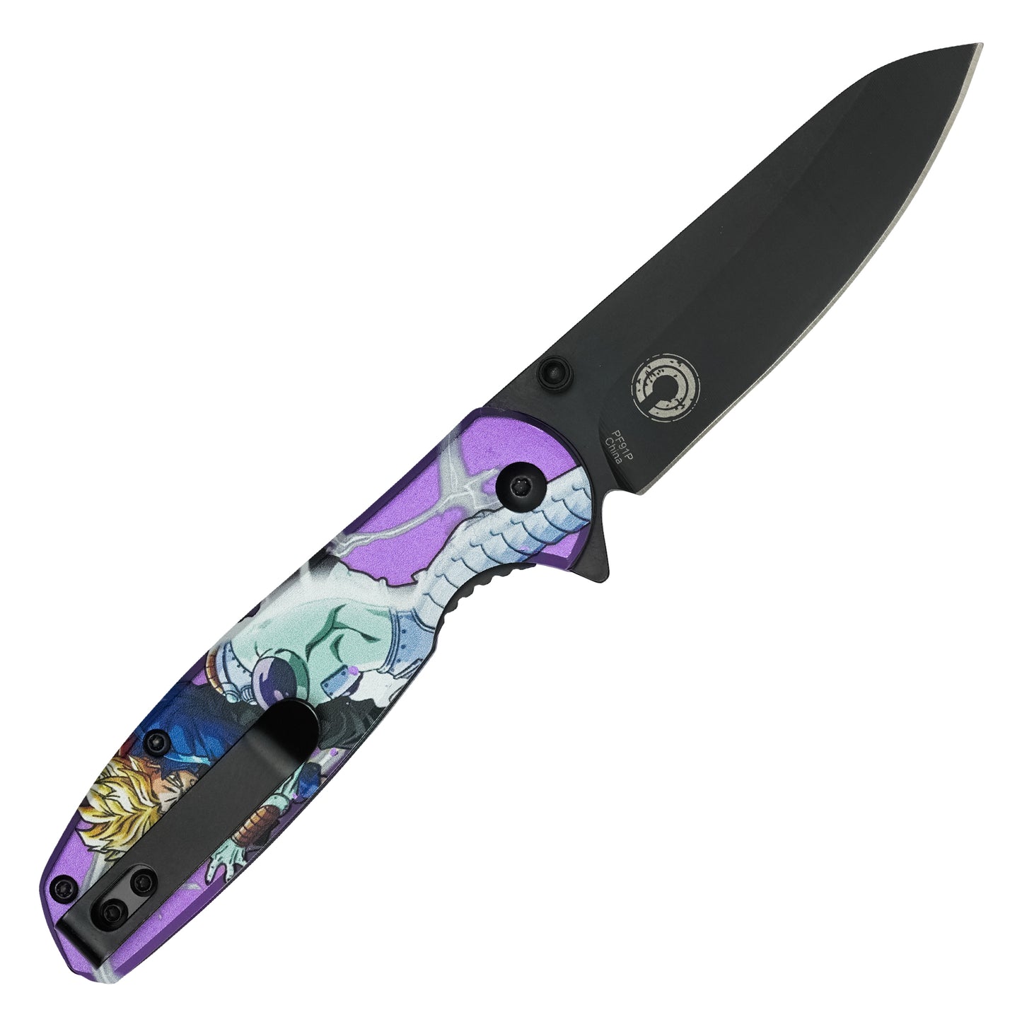 Dragon Ball Z - 7.5” Future Trunks vs. Frieza | Spring Assisted Pocket Knife