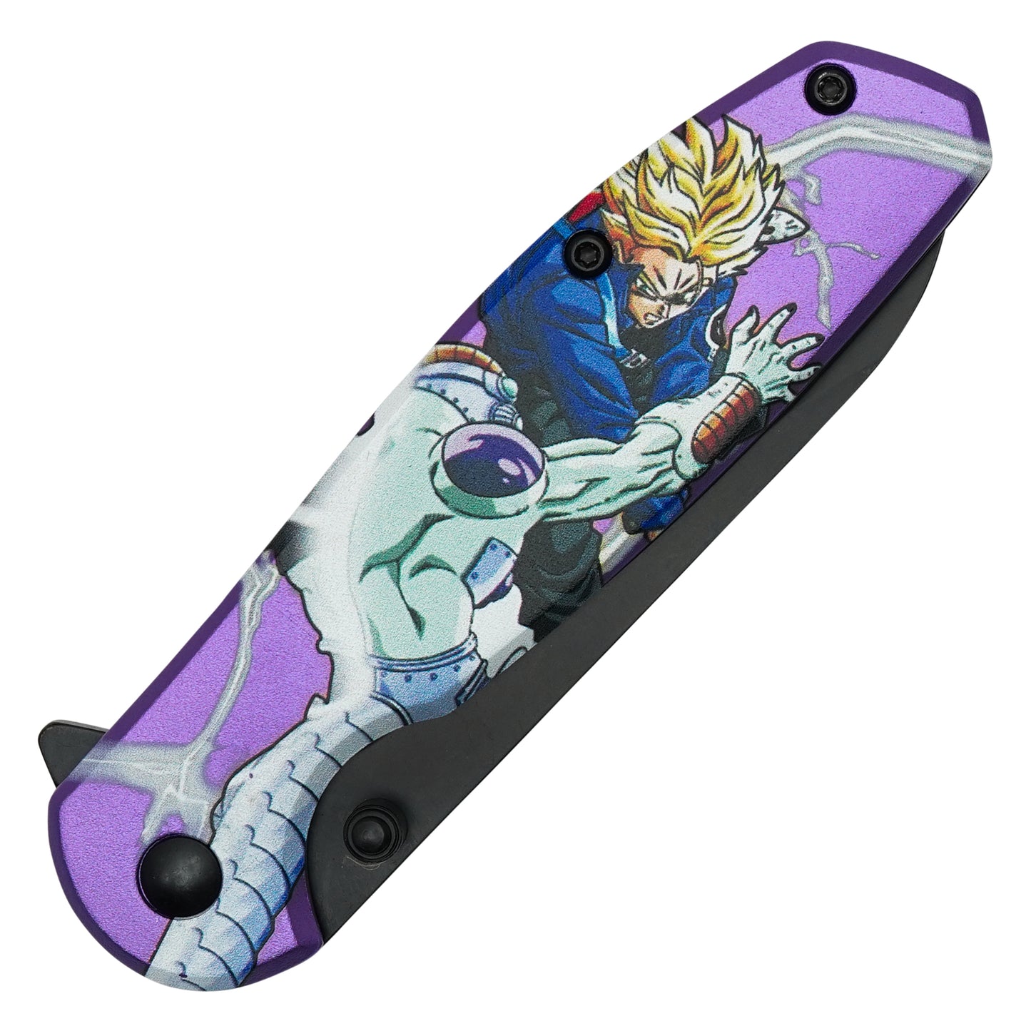 Dragon Ball Z - 7.5” Future Trunks vs. Frieza | Spring Assisted Pocket Knife