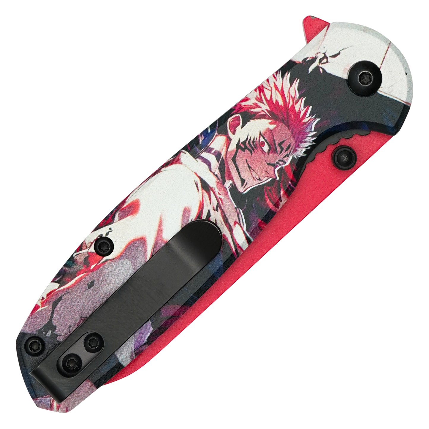 Jujutsu Kaisen - 7.5” Sukuna | Spring Assisted Pocket Knife