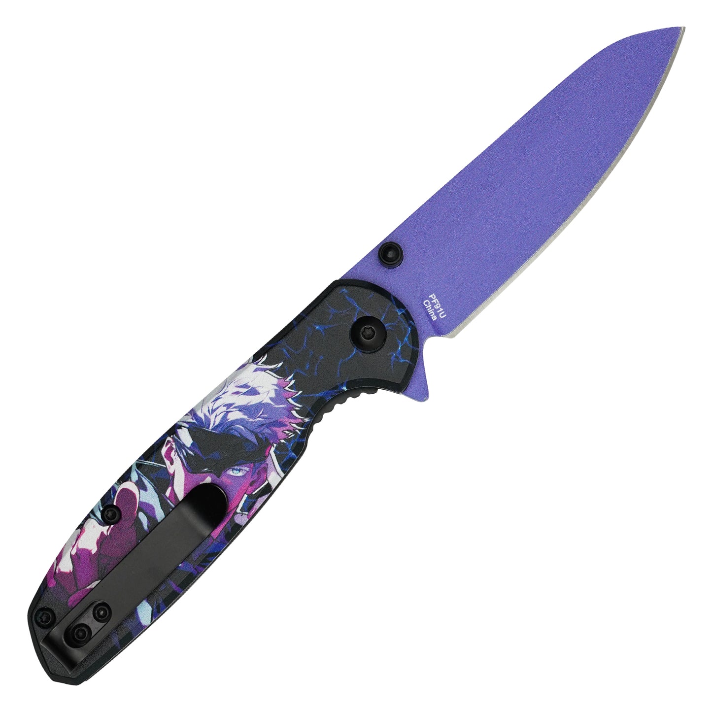 Jujutsu Kaisen - 7.5” Satoru Gojo | Spring Assisted Pocket Knife