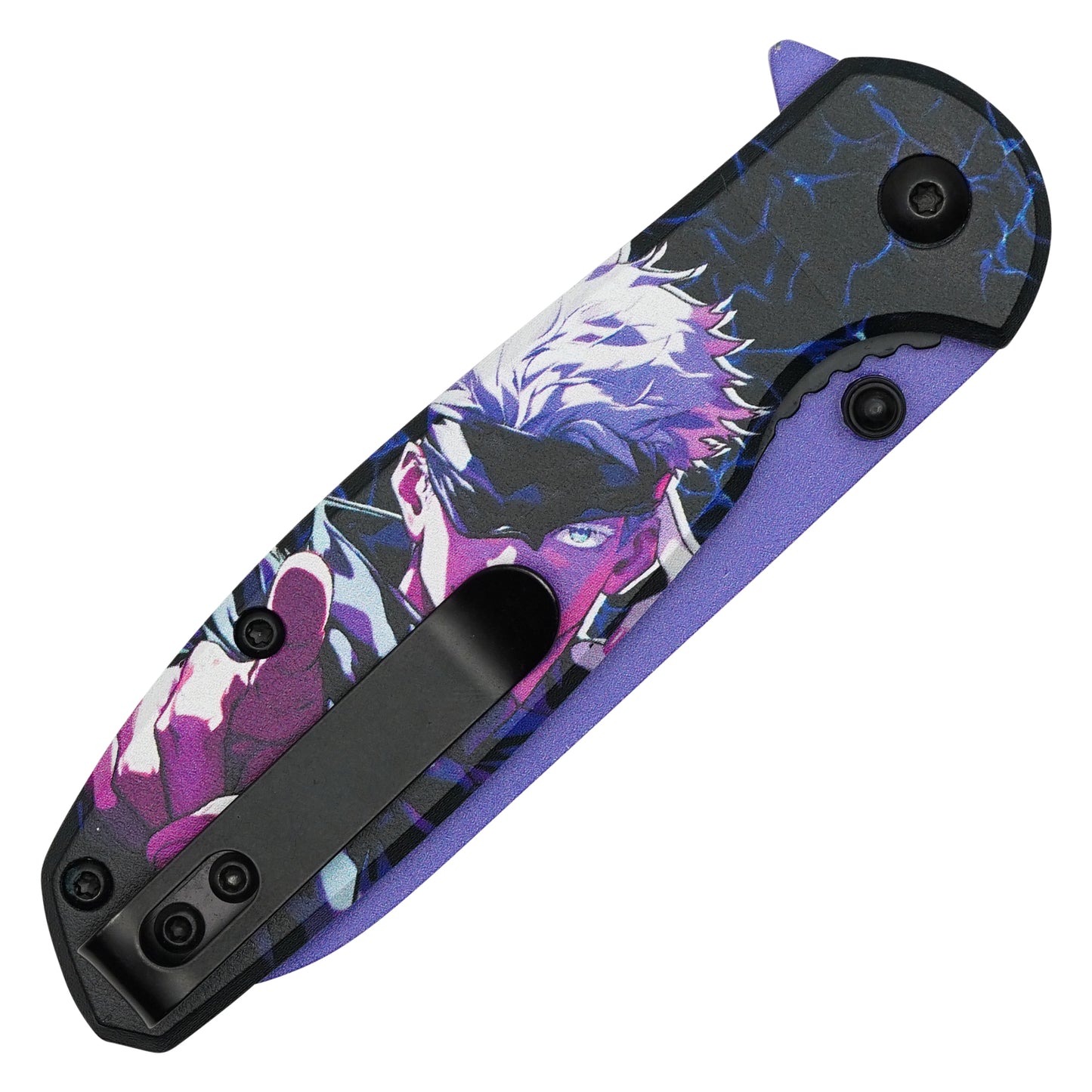 Jujutsu Kaisen - 7.5” Satoru Gojo | Spring Assisted Pocket Knife