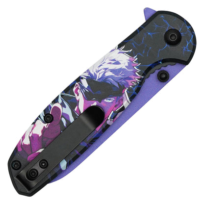 Jujutsu Kaisen - 7.5” Satoru Gojo | Spring Assisted Pocket Knife