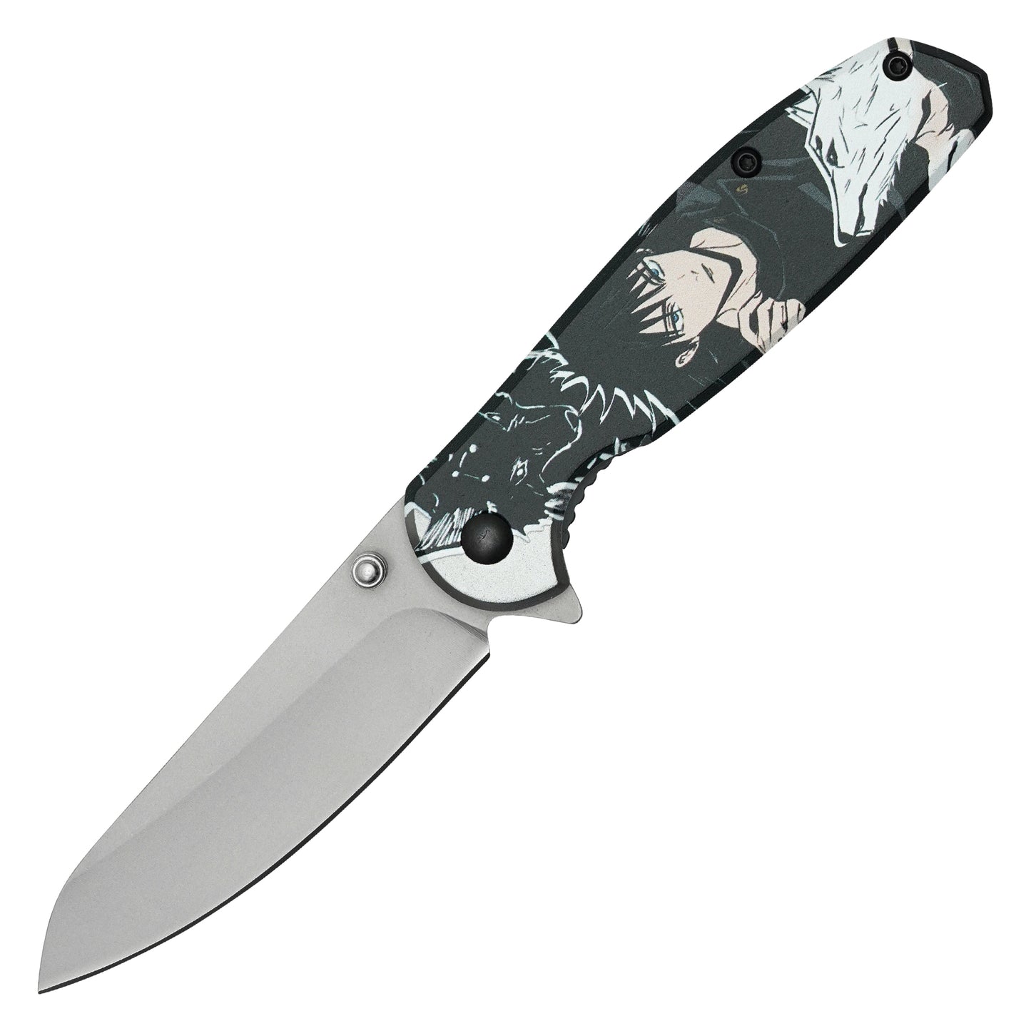 Jujutsu Kaisen - 7.5” Megumi Fushiguro | Spring Assisted Pocket Knife